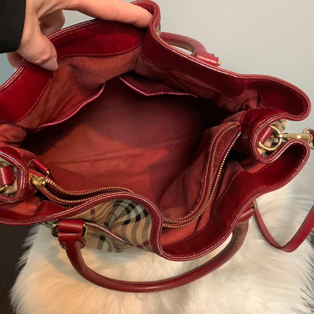 Authentic Burberry slouch 3 way bag - Picture 11 of 17
